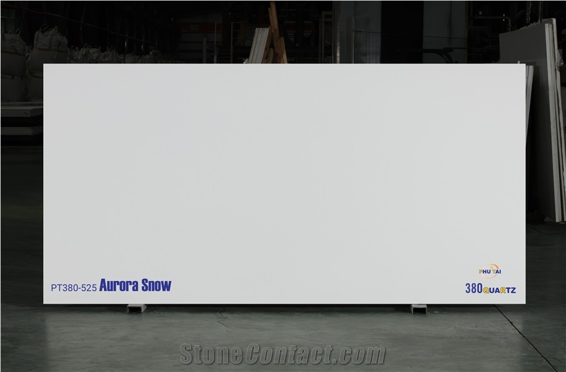 Aurora Snow  Quartz Slabs