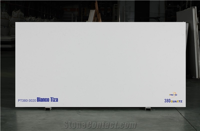 Bianco Tiza Quartz Slabs
