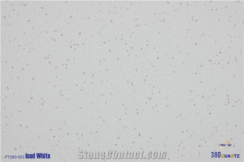 Iced White Quartz Slabs