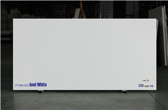 Iced White Quartz Slabs