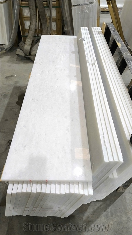 White Marble Tiles And Slabs Modern Polished Natural Stone
