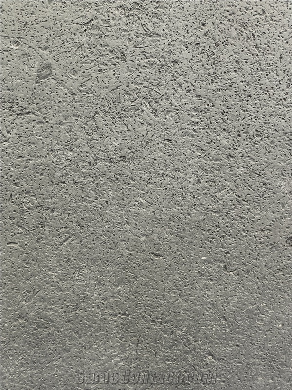 French Gray Limestone Antique Surface Slabs