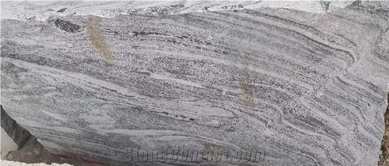 China Juparana Grey Granite Big Grain Slabs