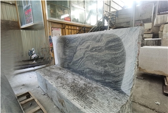 China Juparana Grey Granite Big Grain Slabs