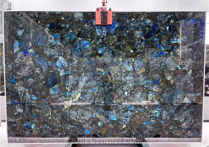 Labradorite Blue Semiprecious Stone Slabs