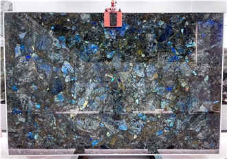 Labradorite Blue Semiprecious Stone Slabs