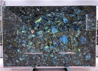Labradorite Blue Semiprecious Stone Slabs