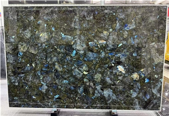 Labradorite Blue Semiprecious Stone Slabs
