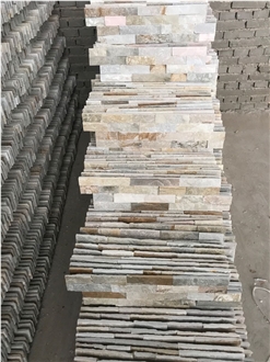 Golden Honey Multicolor Slate Stone Veneer