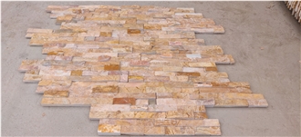 Golden White Slate Veneer