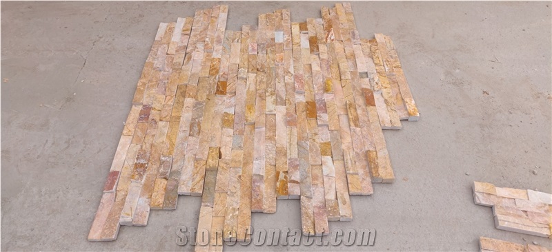 Golden White Stone Veneer --Exported From China