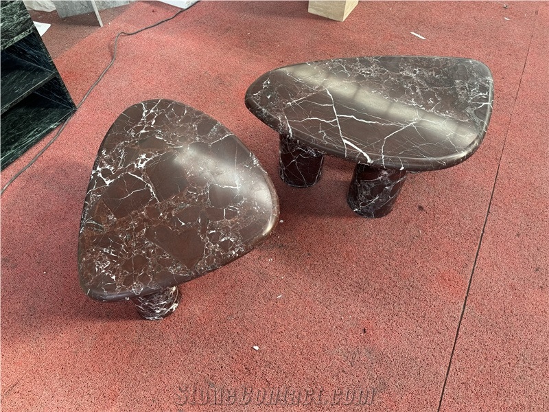 Rosa Levanto Marble Low Height Coffee Table