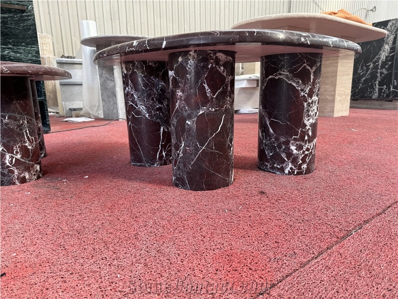 Rosa Levanto Marble Low Height Coffee Table