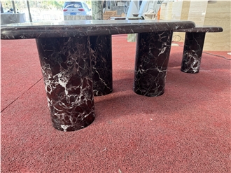 Rosa Levanto Marble Low Height Coffee Table