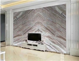 Fantasy Brown Marble Aurora Fantasy Slab Tile Hotel Design