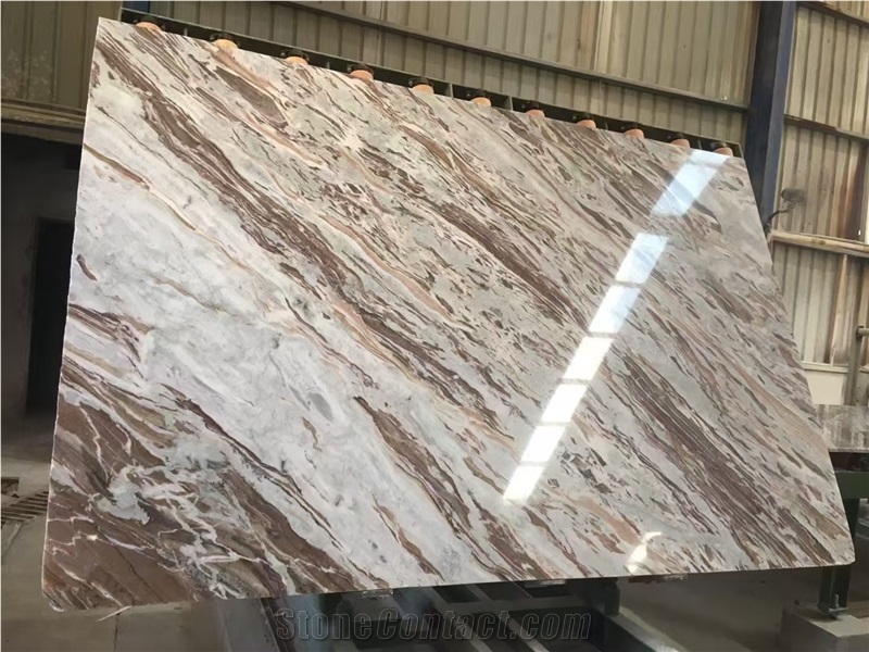 Fantasy Brown Marble India Glacier Table Top
