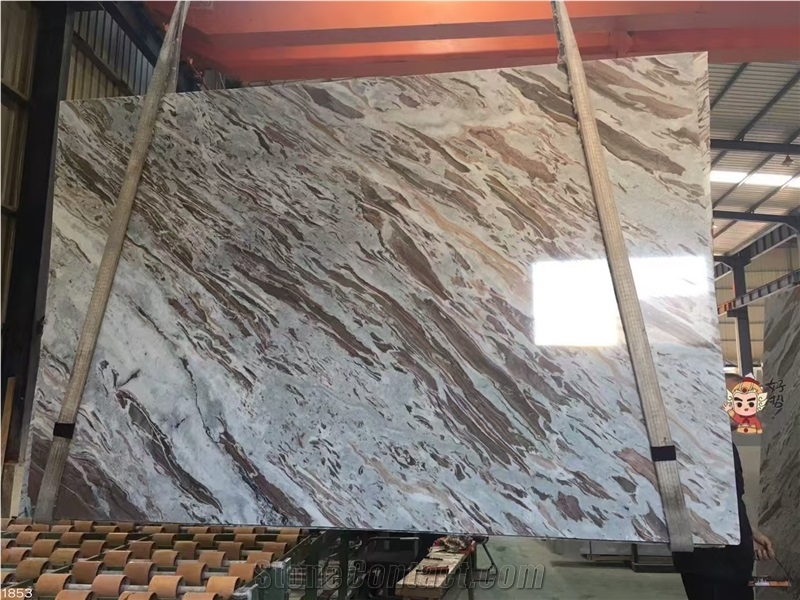 Fantasy Brown Marble Tiles Glacier Sands Aurora Cadbury