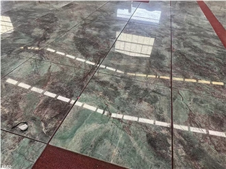 Gaya Quartzite Tiles Verde Jade Green Stone Home Floor Use