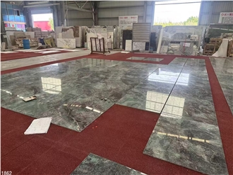 Gaya Quartzite Tiles Verde Jade Green Stone Home Floor Use