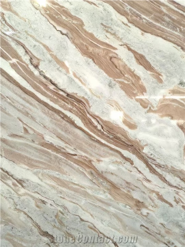 India Fantasy Brown Marble Glacier Sands Aurora Slab Tile