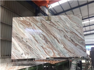 India Fantasy Brown Marble Glacier Sands Aurora Slab Tile