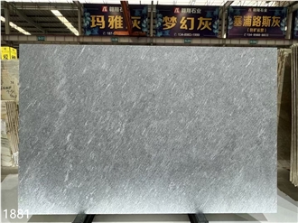 Meteor Shower Granite Slabs Brown Silk Moonrock Stone Tile