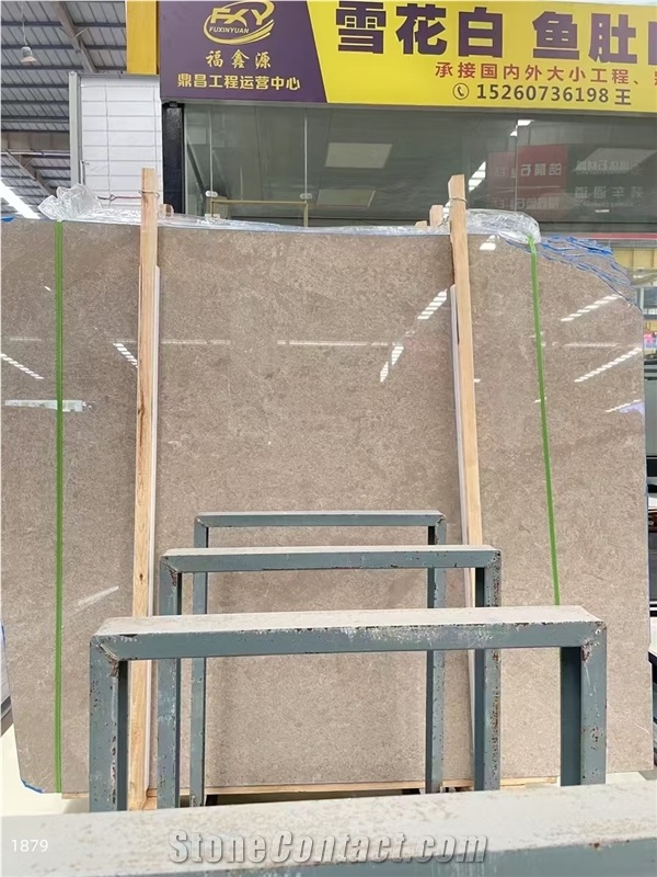 Ottoman Grey Marble Slabs Isparta Gray Hotel Project Use