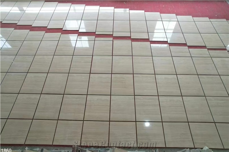 Travertino Classico Tiles Beige Falda Romano Travetine Slab