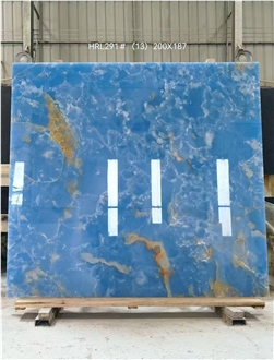 Blue Gold /Ice Jade Onyx Slabs