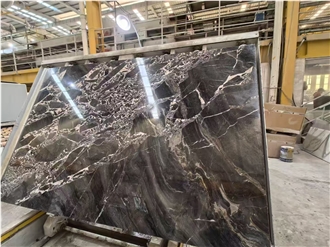 Bulgari Brown/Golden And Jade Full Hall Marble Slabs