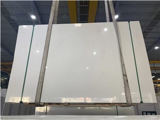 Crystal White / Teardrop  Marble Slabs