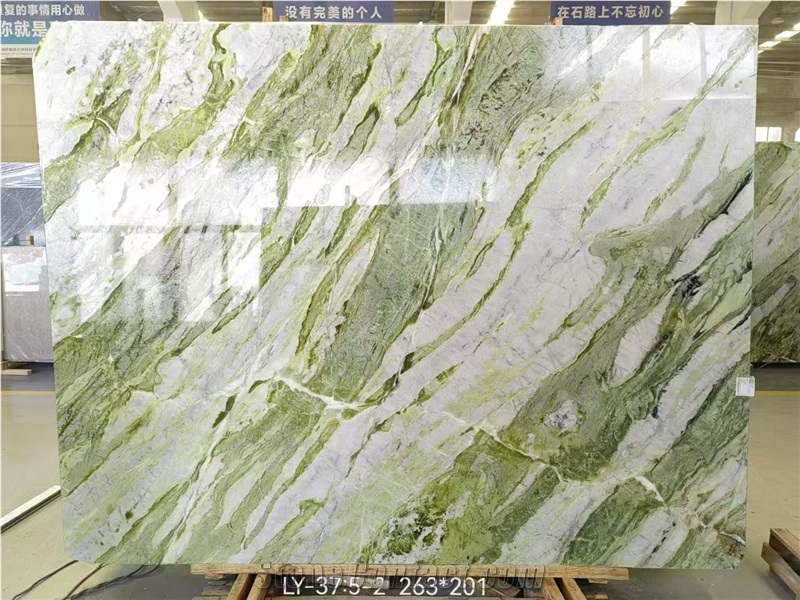 Emerald Green / Mountain Elves Marble Slabs