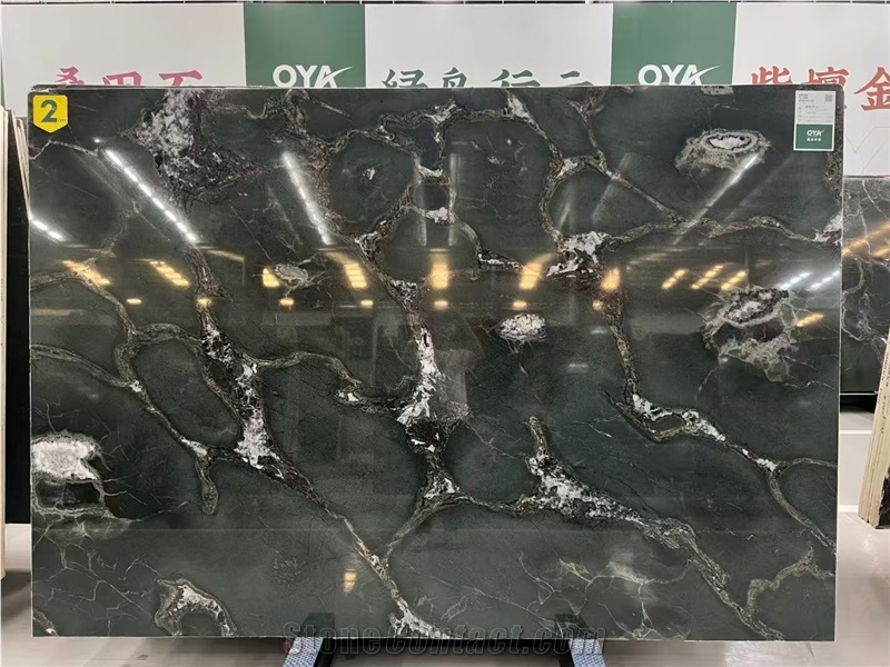 Green Island Clouds/Misty Clouds  Quartzite Slabs