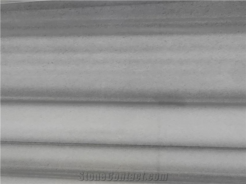 Straight White/White Jade/Striped White  Marble Slabs