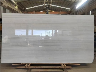 Straight White/White Jade/Striped White  Marble Slabs
