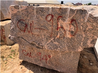 AMC Yakowa Granite Blocks - African Multicolor Granite
