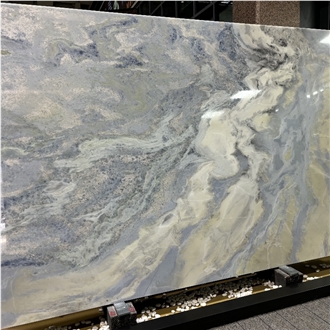 Admiral Blue Quartzite Slabs Polished