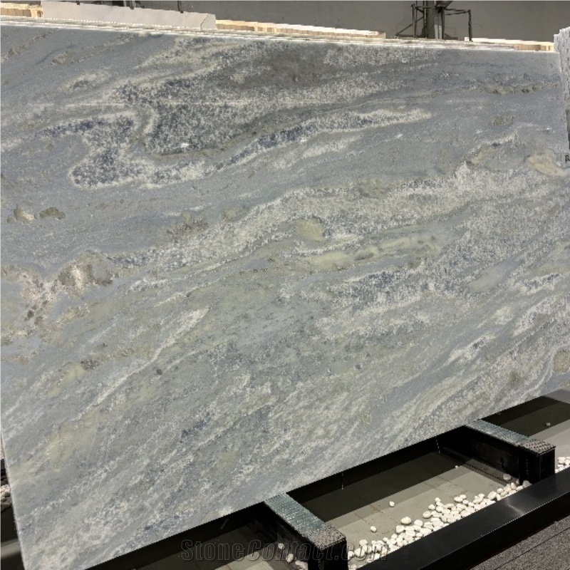 Admiral Blue Quartzite Slabs Polished