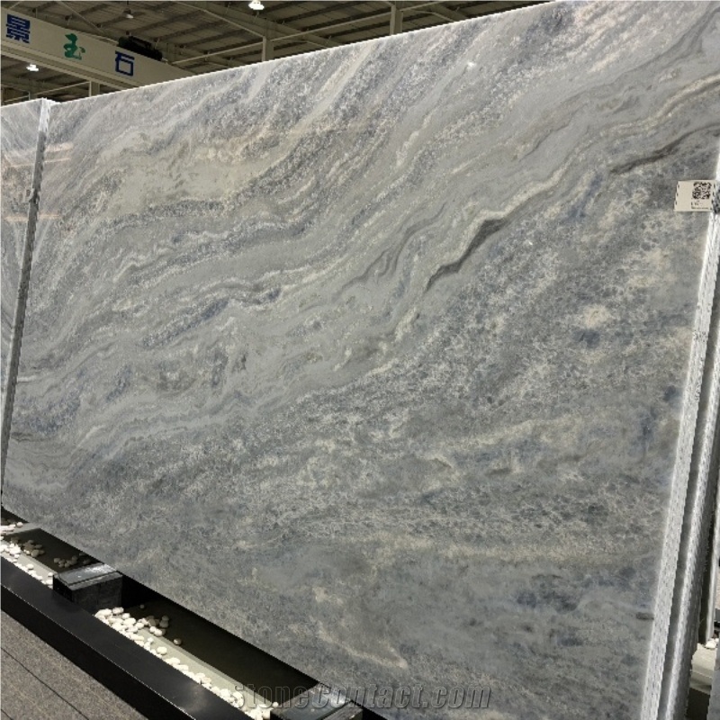 Admiral Blue Quartzite Slabs Polished