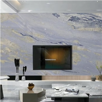 Admiral Blue Quartzite Slabs Polished