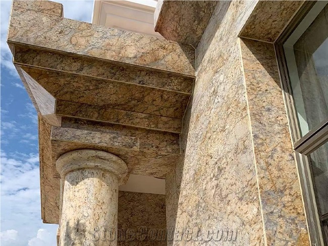 Bahamian Gold Granite Slabs