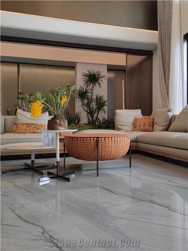 Brazilian Luce Di Luna Quartzite Slabs
