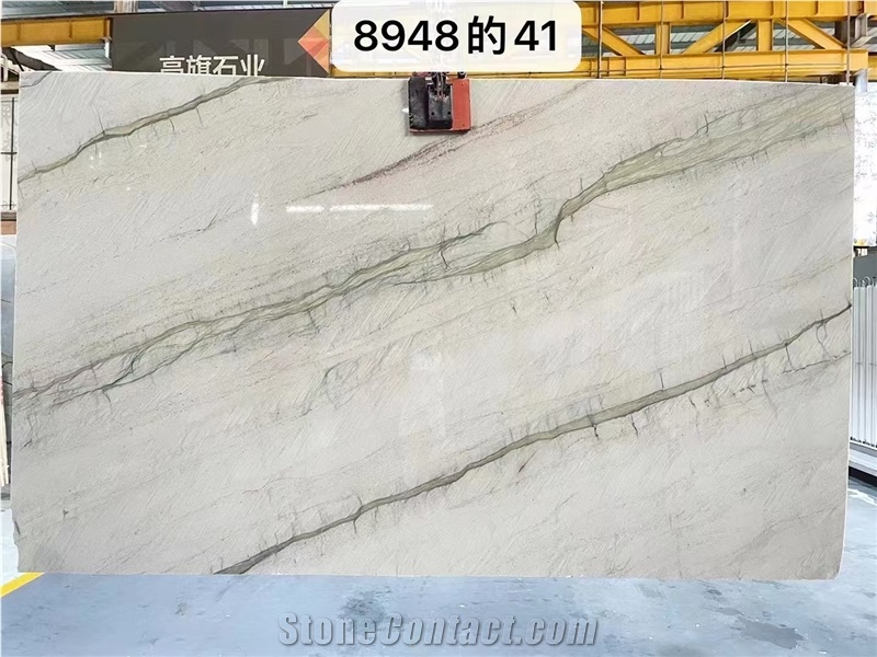 Brazilian Luce Di Luna Quartzite Slabs