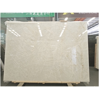 Luxury Cristallo White Quartzite Slabs