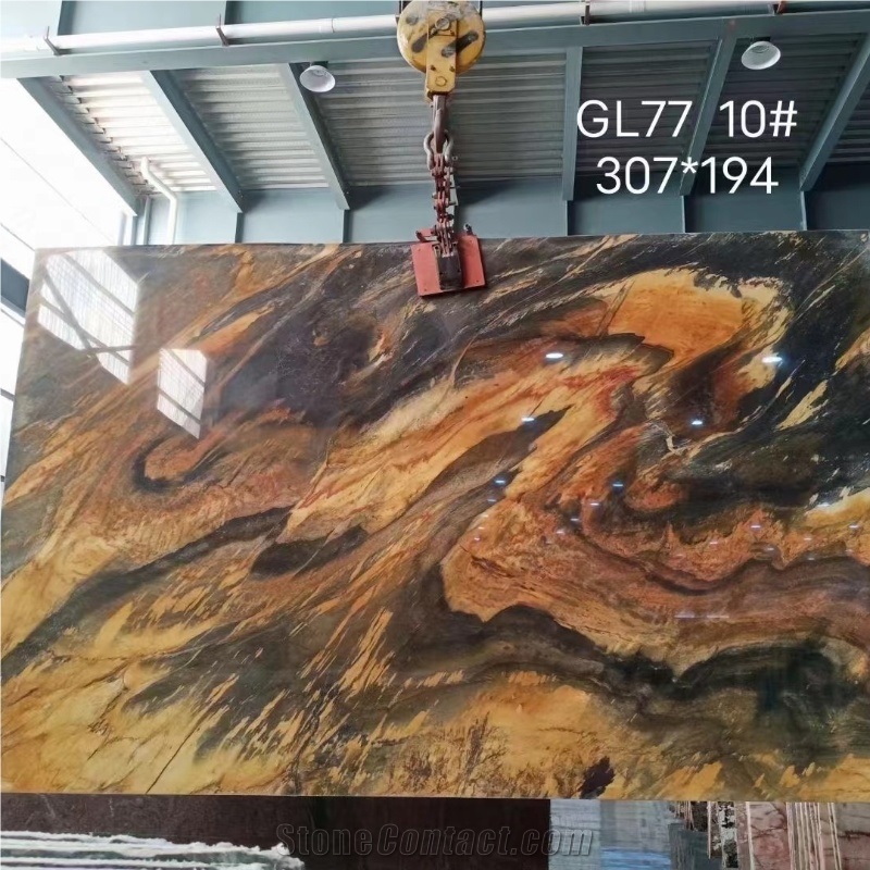 Macaubas Illusion Quartzite Slab Wall Tiles