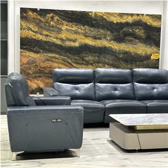 Macaubas Illusion Quartzite Slab Wall Tiles