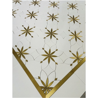 Thassos Marble Mosaic Tiles