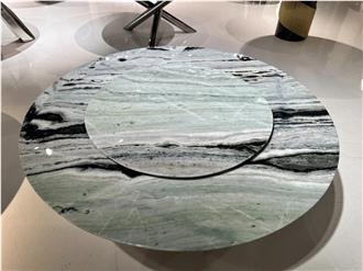 Wholesale Raggio Verde Natural Marble Round Dining Table