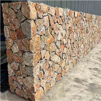 Fieldstone Split Wall Stone Retaining Wall