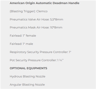 Portable/Mobile Pressurized Sandblasting Machine Portable/Mobile Pressurized Sandblasting Machine